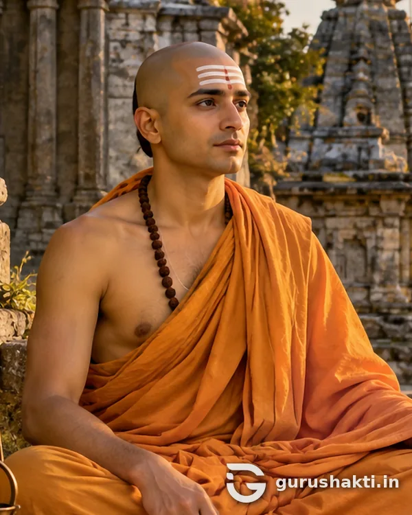 Portrait of Adi Shankaracharya
