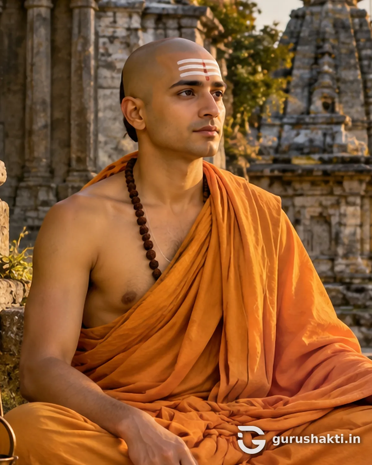 Portrait of Adi Shankaracharya