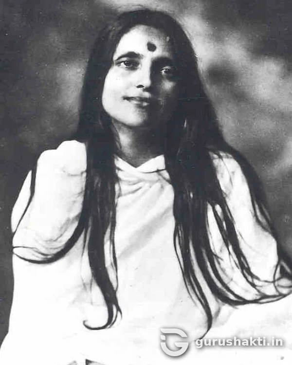 Portrait of Anandamayi Ma