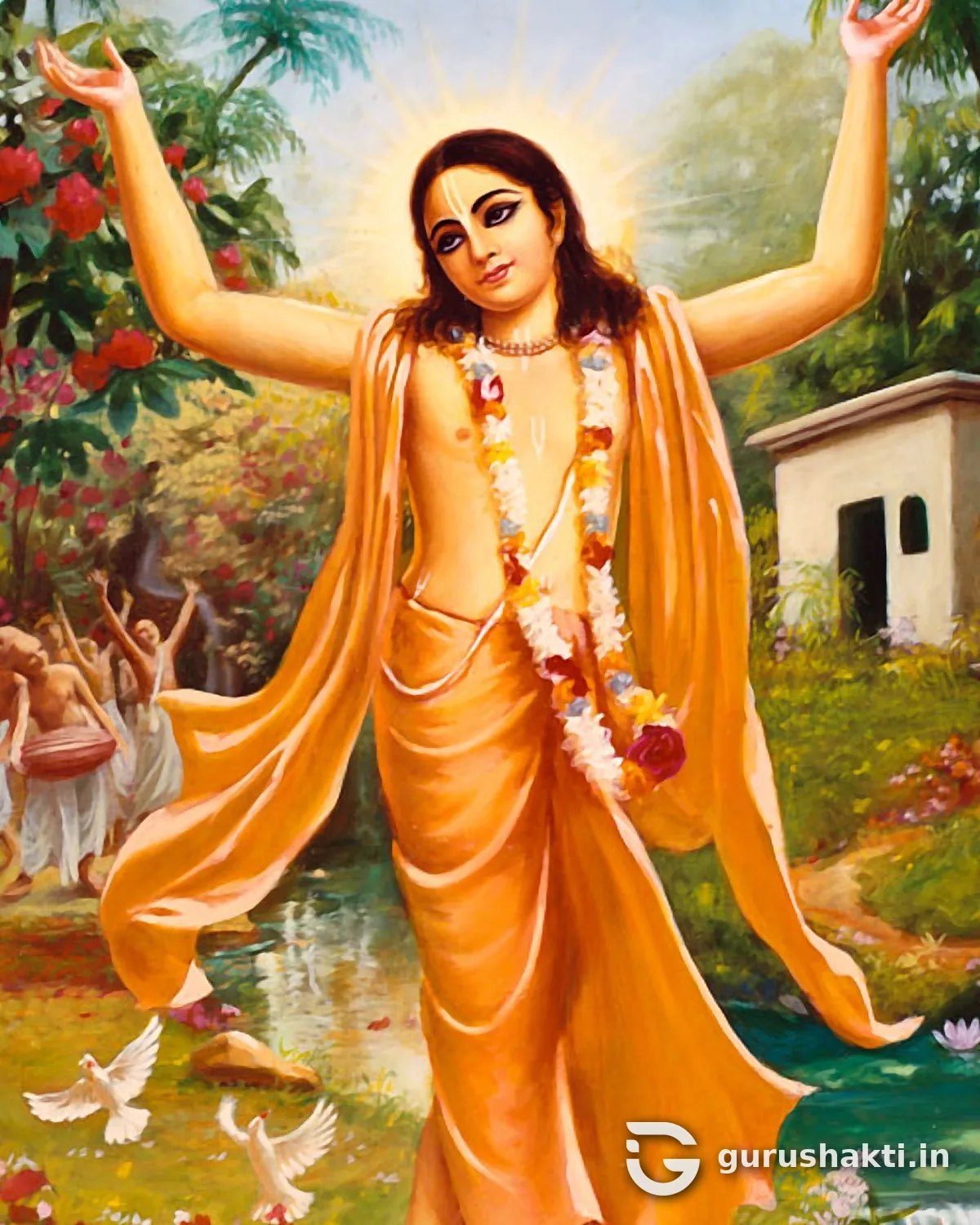 Portrait of Chaitanya Mahaprabhu