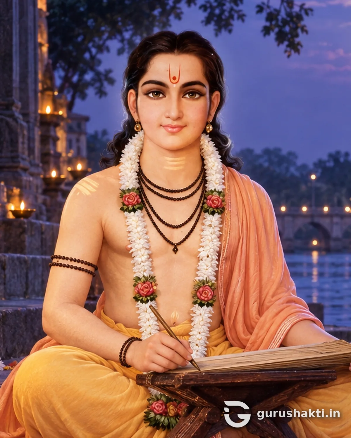 Portrait of Sant Jnaneshwar