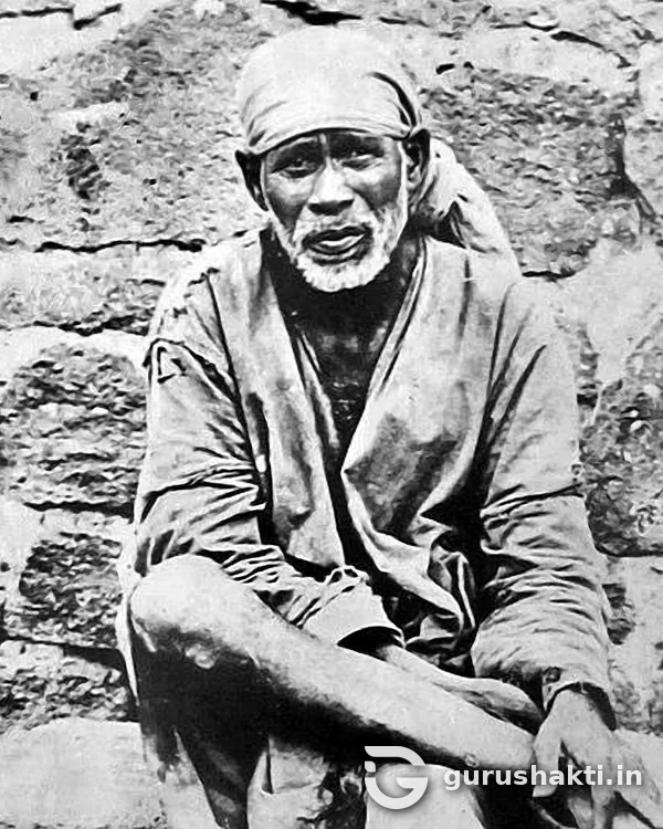 Portrait of Sai Baba of Shirdi